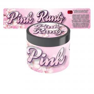Pink Runtz Jar Labels