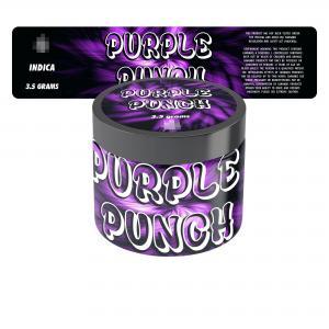 Purple Punch Jar Labels
