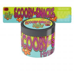Scooby Snacks Glass Jar Labels