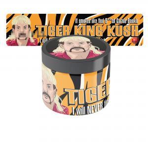 Tiger King Kush Jar Labels