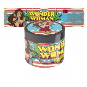 Wonder Woman Jars Label