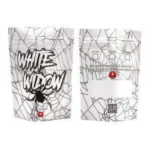 White Widow Printed Mylar Bags