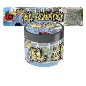 El Chapo Jar Labels