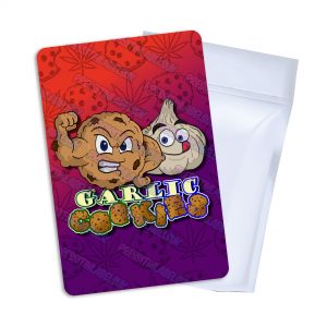 Garlic Cookies Mylar Bag Labels
