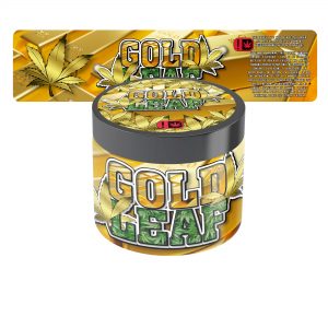 Gold Leaf Jar Labels