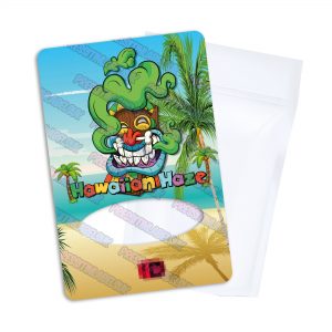 Hawaiian Haze Mylar Bag Labels