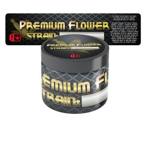 Premium Flower Jar Labels