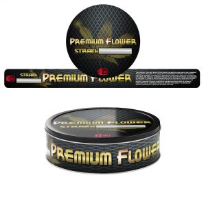 Premium Flower Pressitin Labels