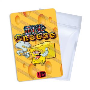 UK Cheese Mylar Bag Labels