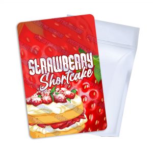 Strawberry Shortcake Mylar Bag Labels