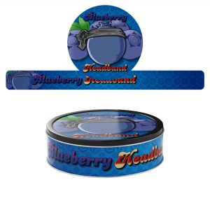 Blueberry Headband Pressitin Labels