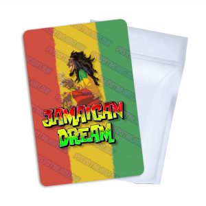 Jamaican Dream Mylar Bag Labels