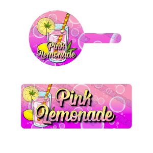 Pink Lemonade Tamper Evident Labels