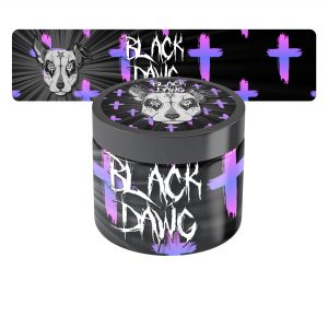 Black Dawg Jar Labels