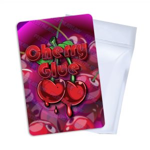 Cherry Glue Mylar Bag Labels