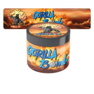 Gorilla Bomb Jar Labels